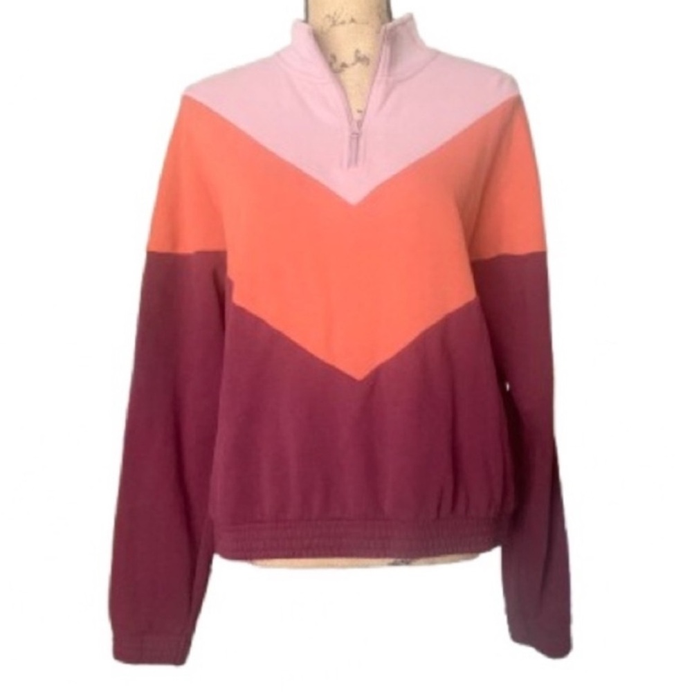 5/$25 PacSun LA HEARTS colorblock sweatshirt